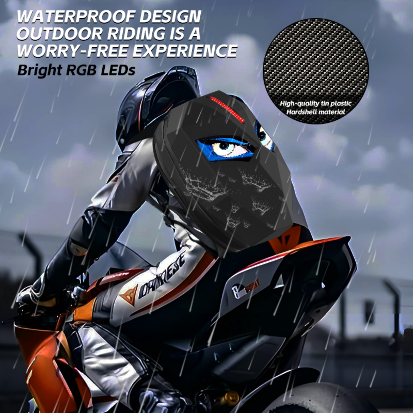 LED Iron Knight Backpack – 32×60 Custom Display