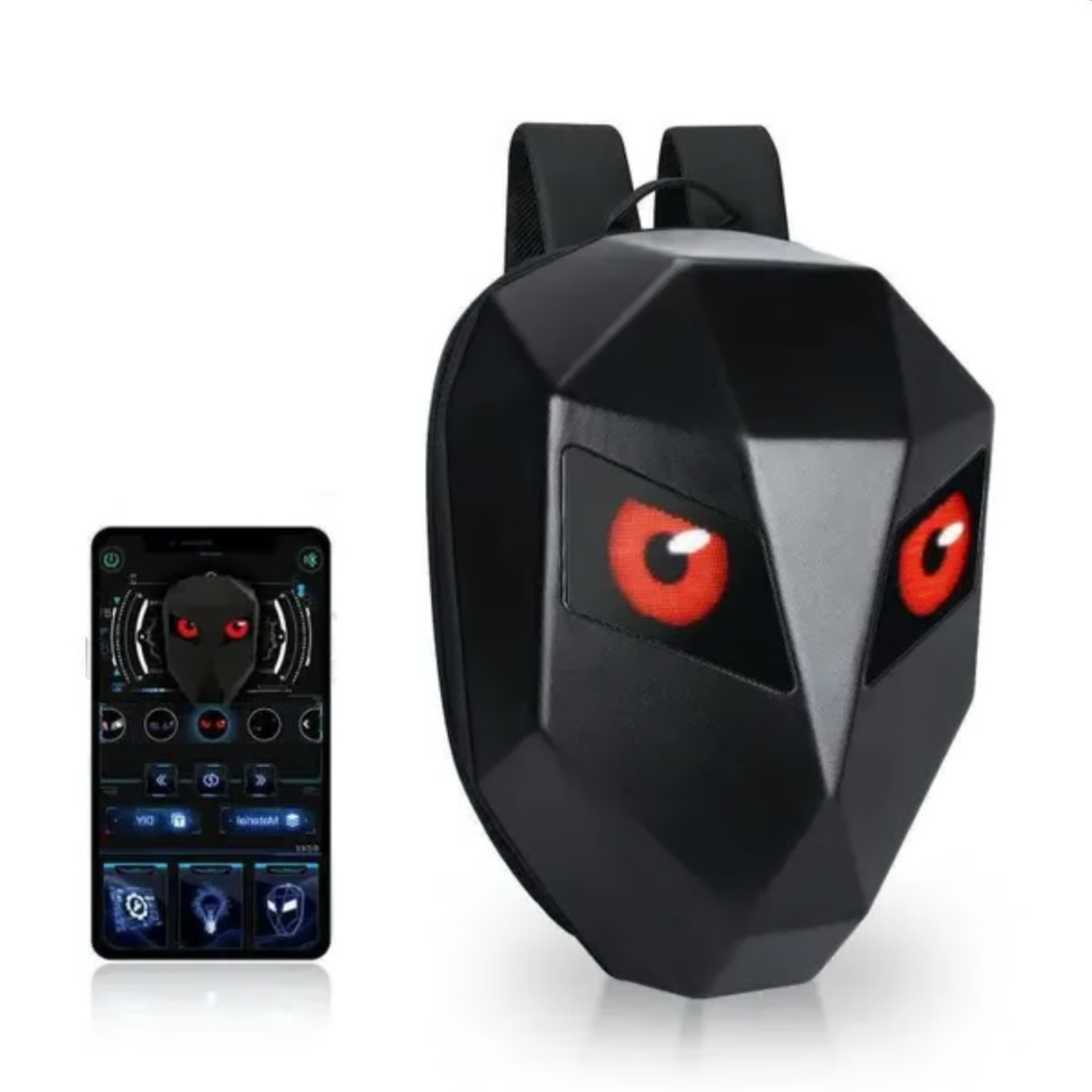 LED Knight Backpack Classic – Armour Shell LED Display