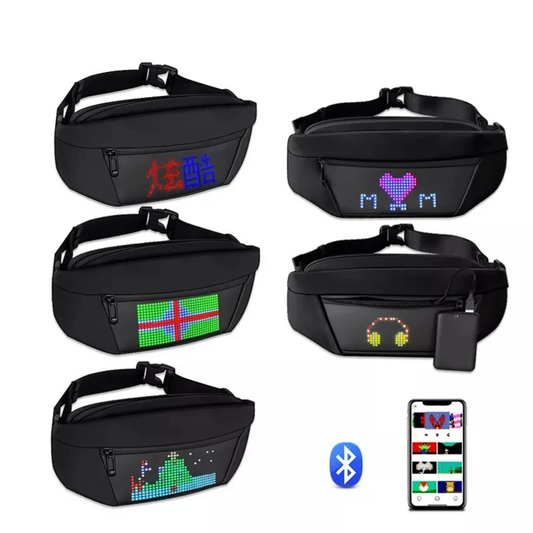 LED Fanny Pack Mini – 16×32 Pixel Display