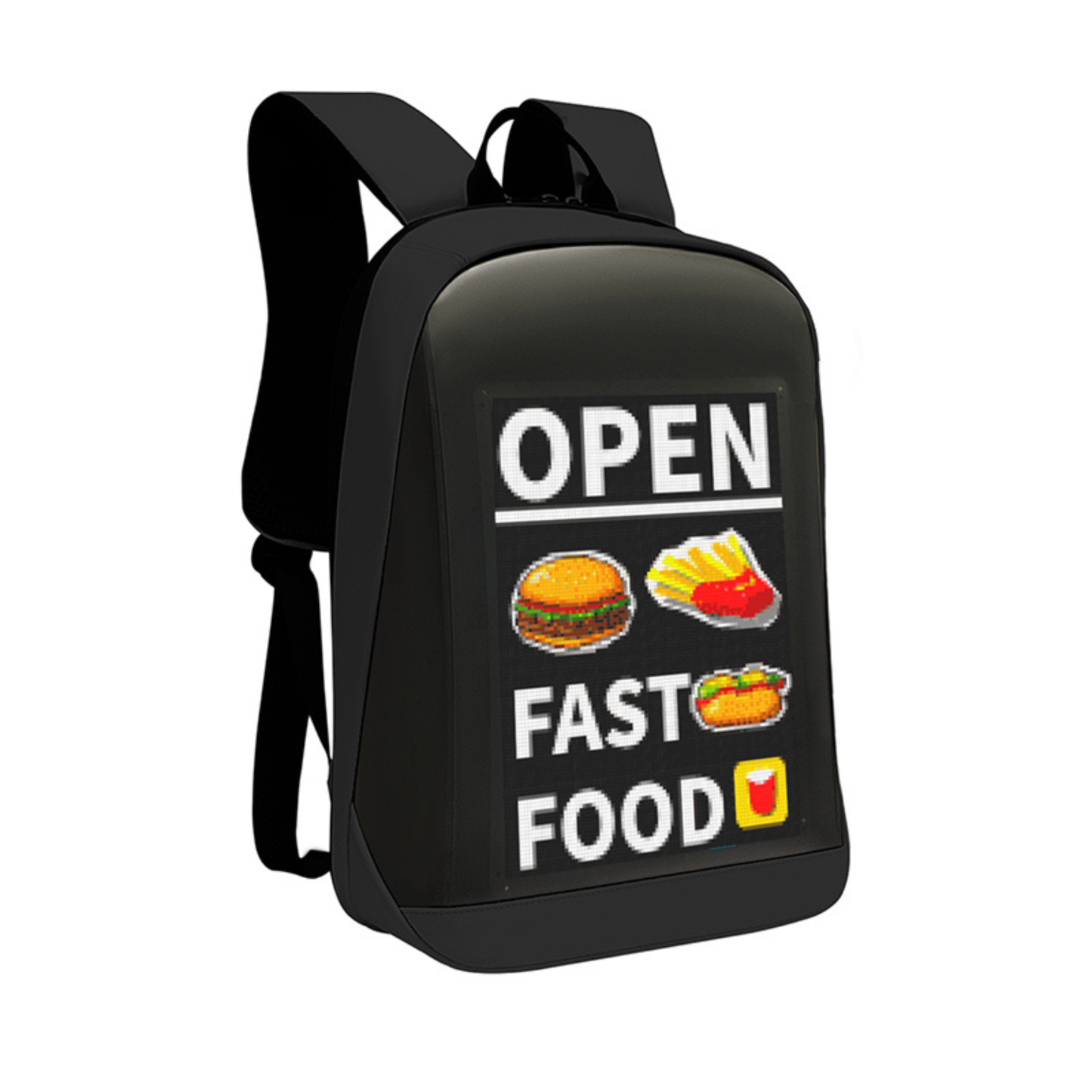 LED Pixel Backpack Max – 96×128 HD LED Display
