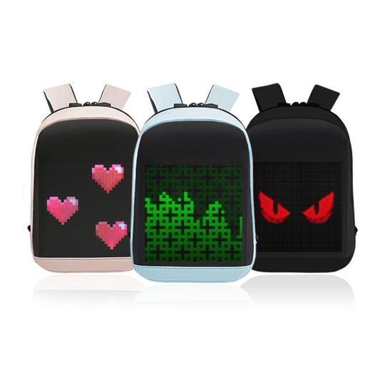 LED Mini Backpack – 64×64 Pixel Display