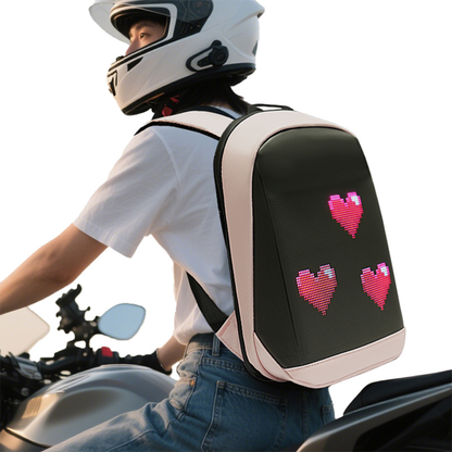 LED Fashion Backpack – Stylish 64×64 Pixel Display