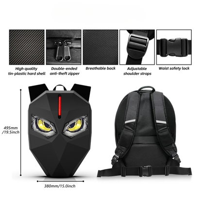 LED Iron Knight Backpack – 32×60 Custom Display