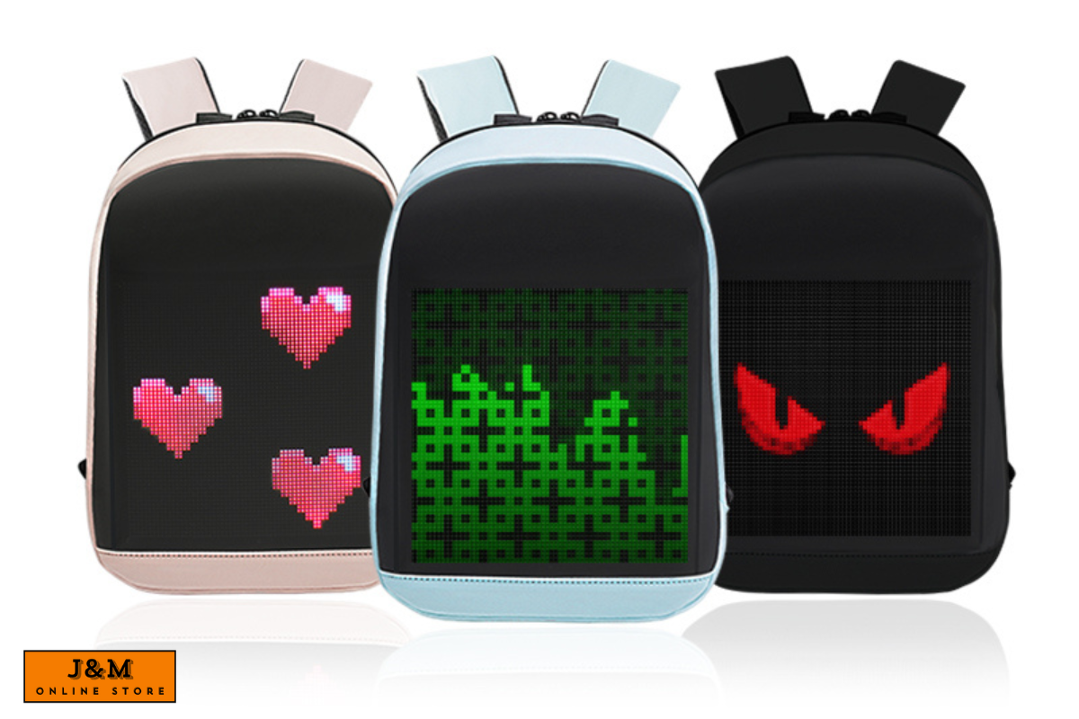 LED Backpacks UK | Custom LED Display Backpacks – J&M Online Store – J ...