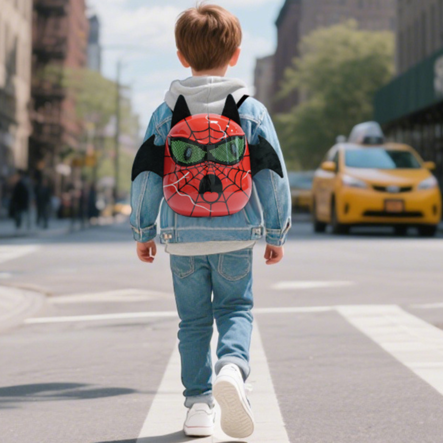LED Superhero Backpack – 14×62 Custom Display