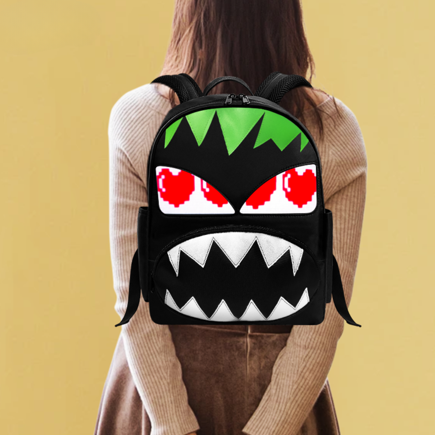 LED Little Monster Backpack – 32×32 Custom Display