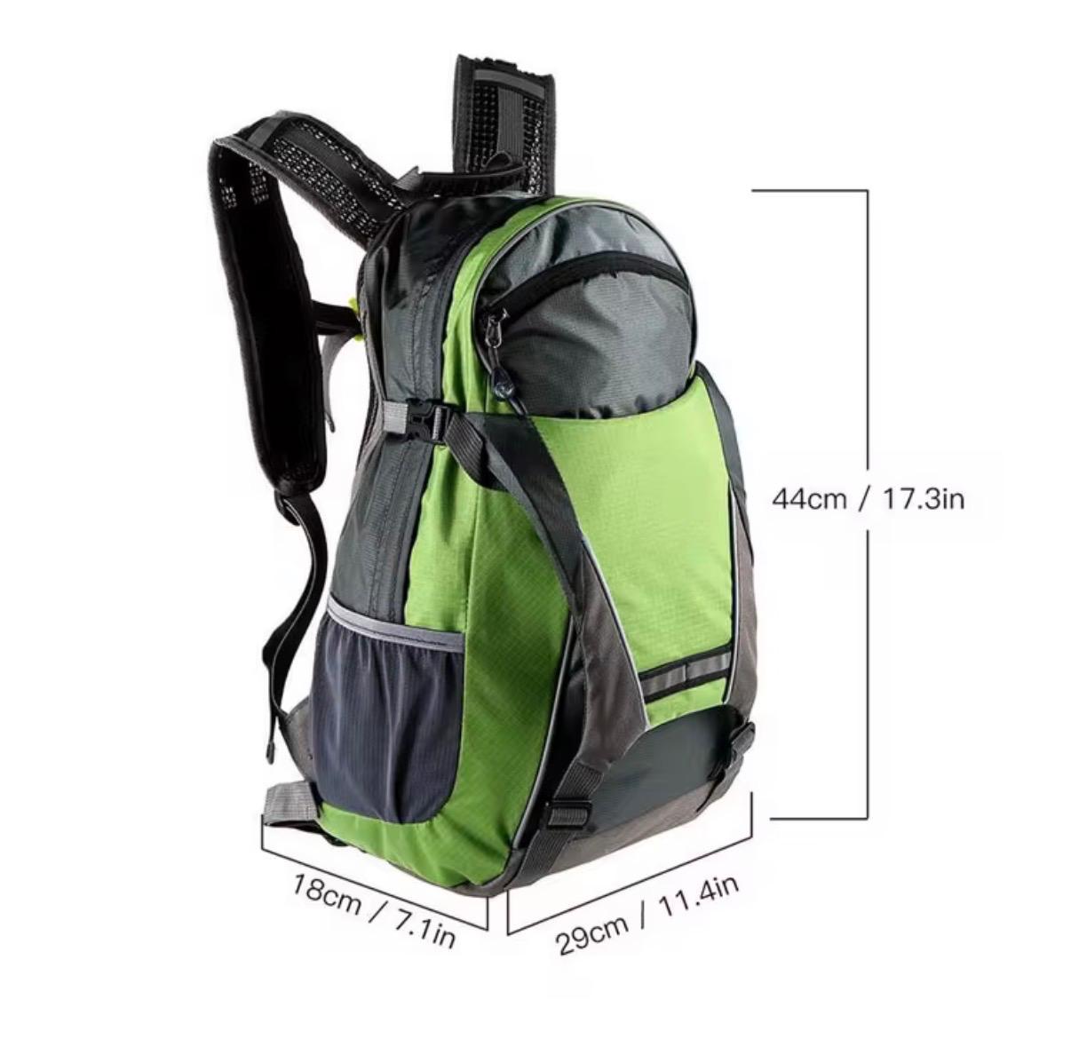 LED Cycling Safety Backpack with Wireless Turn Signals
